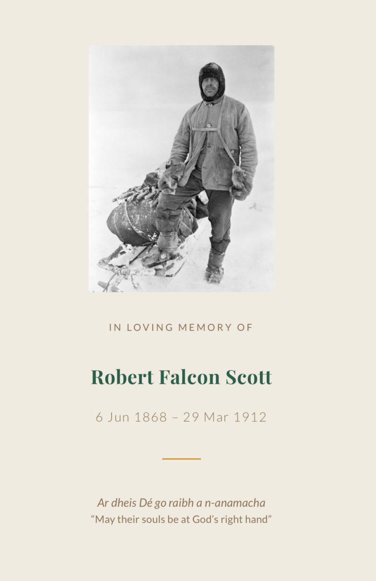 Robert Scott Memorial